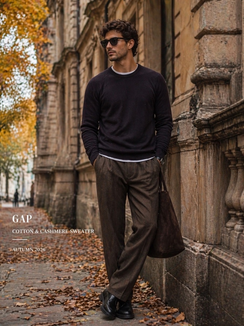 Gap Cotton & Cashmere Sweater mens XL sz